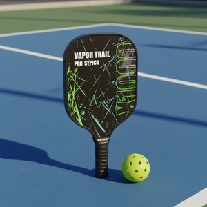 ไม้พายพิคเคิลบอลสำหรับฝึกซ้อม |   พื้นผิวไฟเบอร์กลาสเพื่อการหมุนและการควบคุมที่ดีขึ้น |   น้ำหนักที่สมดุลสำหรับเด็กและผู้เริ่มต้นทั้งเด็กและผู้ใหญ่ - Product Image 1