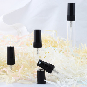 Hot Empty Glass <b>Spray</b> <b>Bottle</b> 2ml 3ml 5ml 10ml Plastic Nozzle Cap Clear Glass <b>Perfume</b> <b>Bottles</b> - Product Image 2