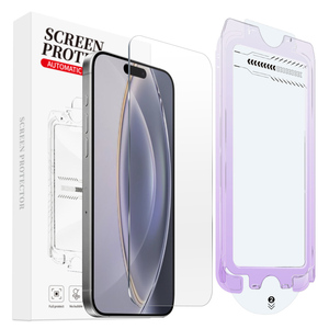 AR + Ag bảo vệ màn hình cho <span class=keywords><strong>iPhone</strong></span> 16 Pro Max cộng với cho Corning Tempered Glass với alignment công cụ Applicator - Product Image 4