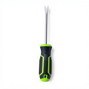 <b>Leather</b> Punch <b>Tool</b> V Type 6x150mm High Carbon Steel Automotive Interiors Thermoplastic Rubber Handle - Product Image 3