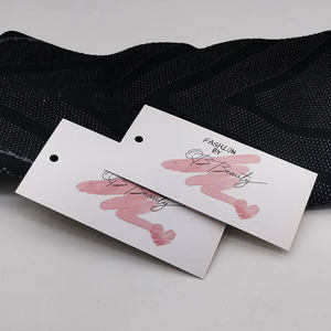 Etiquetas colgantes y etiquetas/Camiseta Etiqueta colgante blanca Etiquetas de precio de papel redondo para ropa - Product Image 5