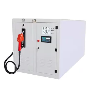 Manufacturers Sell Portable Pry Mounted Gas Stations Equipped With Container Oil Tanks
