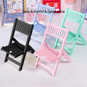 <strong>2026</strong> Trending Chair Design Adjustable Height ABS Plastic Desktop Cell Phone <strong>Holder</strong> Multi-color 6 Colors - Product Image 3