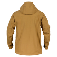 Blouson bomber softshell homme formel d'extérieur, lavé, réversible, anti-UV, respirant, imperméable, avec cordon de serrage réglable et passe-pouce