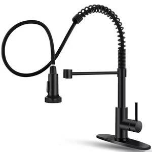 Rubinetto da <span class=keywords><strong>Cucina</strong></span> Moderno Commerciale a Molla con Piedistallo, 2 Funzioni, Estraibile, Acqua Calda e Fredda, <span class=keywords><strong>per</strong></span> Progetti Residenziali - Product Image 3