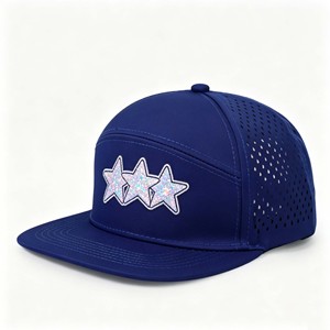 หมวกเบสบอลผ้าแคนวาสกันน้ำปรับได้พร้อมโลโก้แบบกำหนดเอง, หมวก Snapback สีพื้นสำหรับผู้ใหญ่สวมใส่ลำลองกลางแจ้ง - Product Image 3