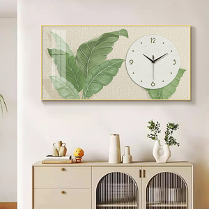 Grande orologio <span class=keywords><strong>da</strong></span> <span class=keywords><strong>parete</strong></span> artistico personalizzabile modello creativo unico Still Life progettato per soggiorno e uffici - Product Image 1