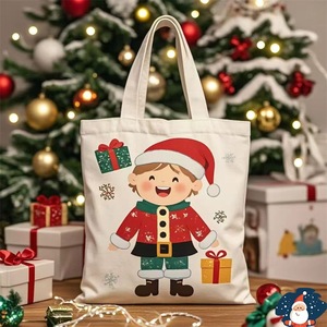 Sacchetti Regalo Natalizi con Coulisse per Caramelle, Sacchetti Porta Dolcetti per Feste, <span class=keywords><strong>Sacchi</strong></span> Festivi Piccoli Rossi Verdi Bianchi, Forniture per Shopping - Product Image 1