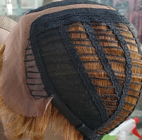 Perruque de cheveux humains courts ondulés, coupe Pixie, blond miel, dentelle frontale, perruques u-part pour femmes noires, pré-épilées 150%