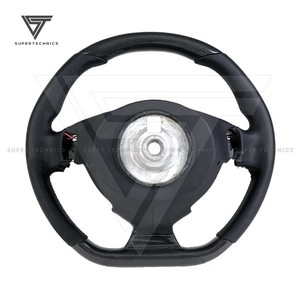 Volant de style Supertechnics-1 avec Led pour <span class=keywords><strong>Ferrari</strong></span> <span class=keywords><strong>488</strong></span> 2015-2018 Fibre de carbone de haute qualité personnalisée - Product Image 6