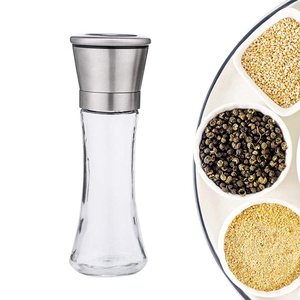Moulin à sel et à poivre manuel en acier inoxydable, vente en ligne, moulin à sel, moulin à poivre, <span class=keywords><strong>salière</strong></span> et poivrière - Product Image 2