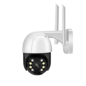 4MP icsee กล้องวงจรปิดไร้สาย360องศา PTZ, กล้องติดตามอัตโนมัติมีสี3MP มองเห็นในที่มืดกล้องรักษาความปลอดภัย HD CCTV กลางแจ้ง Wi-Fi - Product Image 1