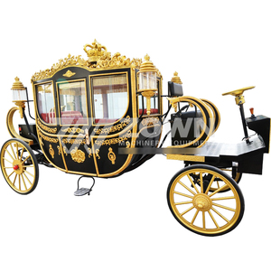 Vehículo Eléctrico Retro Tipo Carruaje Real con Asientos Cómodos para Turismo, Actividades de Club, Carnaval y Ceremonias de Boda - Product Image 2