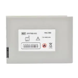 For GE Battery 2037082-001 2039944-001 MAC800 MAC 800 For GE ECG monitor ECG machine Manufactured by Lee&Jack Power 7.4v 4500