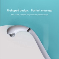 Baguette de massage sans fil électronique en forme de U, sans fil, confortable et personnelle pour femme
