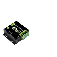 AIsmartgoo RS485 / TTL Industrial Isolated Converter dengan Sirkuit Perlindungan Terintegrasi FT232RL dan Casing Paduan Aluminium
