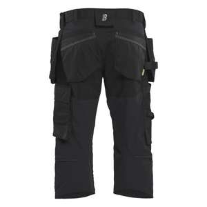 BLAKLADER - 175418329900C60 Craftsman pirate <b>shorts</b> <b>stretch</b> Black - EAN 7330509925621 <b>WORK</b> TROUSERS <b>WORK</b> <b>SHORTS</b> - Product Image 2