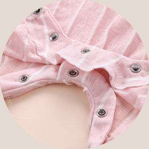 Muestra Gratuita de Mamelucos de Bebé de Algodón Orgánico Personalizados, Mameluco del 4 de Julio de China - Product Image 4