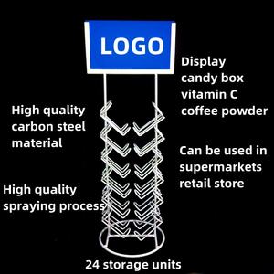 कस्टम स्टोर, विटामिन सी के लिए कस्टम स्टोर खुदरा डेस्कटॉप डिस्प्ले रैक - Product Image 4