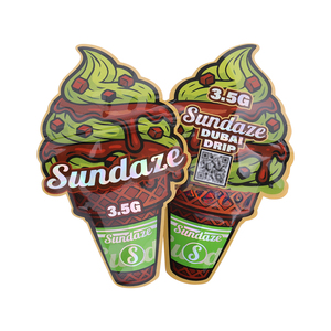 3.5g Ziplock Thick Mylar <b>Bag</b> Custom Logo Child-Proof Exotic Holographic Mylar <b>Bags</b> for Flower Candy 3.5g 7g 14g 28g OED OEM - Product Image 1