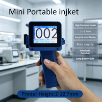 Imprimante jet d'encre portable 12,7 mm à prix abordable pour codes QR, codes-barres, logos, dates d'expiration et numéros de lot – Machine de codage