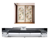Impresora de Inyección de Tinta Híbrida UV Locor de 3.2m y 5.5m con Cabezal Ricoh G6 para Películas Flexibles, Impresora Híbrida Konica 1024 Rioch G6 de 6.2m
