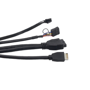 Cáp Nối Dài Mặt Trước Bảng Mạch PCB Hai Cổng USB 3.0 Dây Nối Dài Âm Thanh SPK + MIC USB 3.1 - Product Image 3