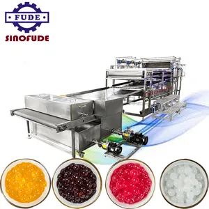 Konjac de máquina de fabricación de glucomanano konjac perla de tapioca konjac jelly té de burbuja de línea de producción