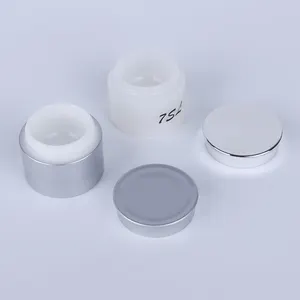 Hotselling 5g Round Shape Plastic PP Cosmetic Cream Jar Sample Sack Nail Polish Glue Jar Plastic Bottle Empty Cosmetic Bottles