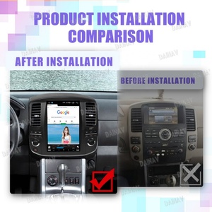 Autoradio multimédia 12,1 pouces Android 12 pour Nissan Pathfinder 2008-2010 avec Carplay, GPS et écran tactile - Product Image 3