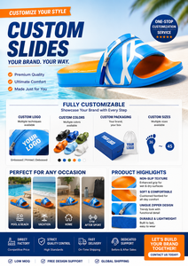 Henghao Nuevo Estilo 2026 Sandalias Personalizadas para Hombre al por Mayor - Sandalias Personalizadas con Logotipo - 120 Colores - Sandalias Tipo Chancla para Hombre - Product Image 3