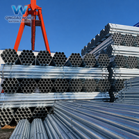 Tubo de Acero Redondo ERW Pre-Galvanizado, Tubo GI para Construcción y Proyectos Estructurales