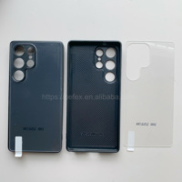 Étui de téléphone en verre trempé de luxe avec protection de l'appareil photo pour Samsung S25ultra
