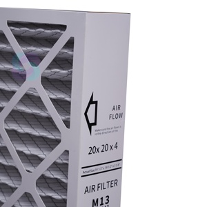 Giá rẻ tùy chỉnh giảm giá cao cao Bộ lọc HEPA cho điều hòa không khí merve 13 20x20x4 bông Bộ lọc không khí - Product Image 6