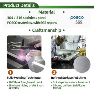 Set Personalizzato di <span class=keywords><strong>Lavandino</strong></span> e WC in Acciaio Inox per Prigioni con Serbatoio <span class=keywords><strong>Salvaspazio</strong></span> - Product Image 6