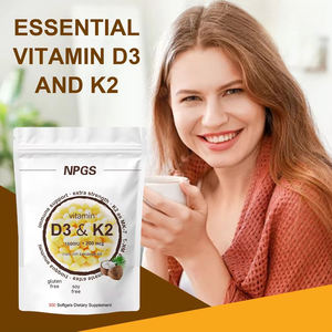 Complément alimentaire en gélules molles D3 1000 UI K2 200 mcg pour adultes - Product Image 3