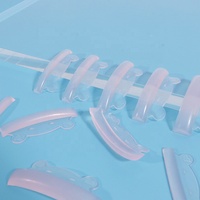 Tiges de rehaussement de cils sans colle, protections en silicone auto-adhésives réutilisables, coussinets de rehaussement de cils à marque privée, coussinets de rehaussement de cils semi-permanents