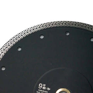 ใบเลื่อยตัดกระเบื้องเพชรเหล็กบางพิเศษ แบบวงแหวนเทอร์โบ สำหรับงานอุตสาหกรรม OEM ตัดกระเบื้องพอร์ซเลนและหิน หนา 0.014 นิ้ว รับประกัน 1 ปี - Product Image 3