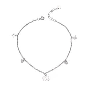 थोक ग्रीष्मकालीन जुर्माना-महिलाओं के लिए 925 स्टर्लिंग चांदी की एक साधारण पत्ता हृदय पैटर्न डिजाइन मोती लड़कियों की फैशन बोहो पार्टियों - Product Image 1