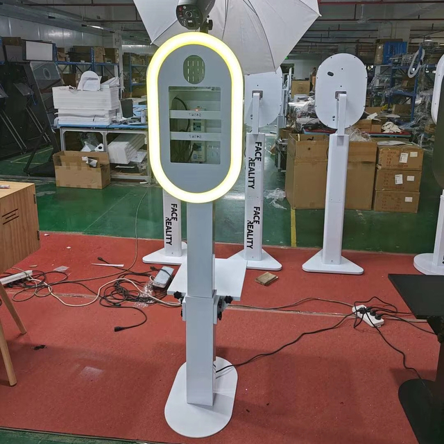 2025 New Popular Portable Booth Ring Light Party Selfie Kiosk iPad Photo Booth