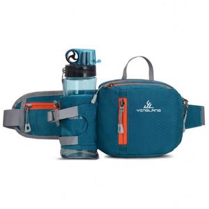 Riñonera Deportiva Unisex con Porta Botella de Agua y Bolsillo Ajustable para Caminar y Correr - Tejidos de Microfibra - Product Image 4