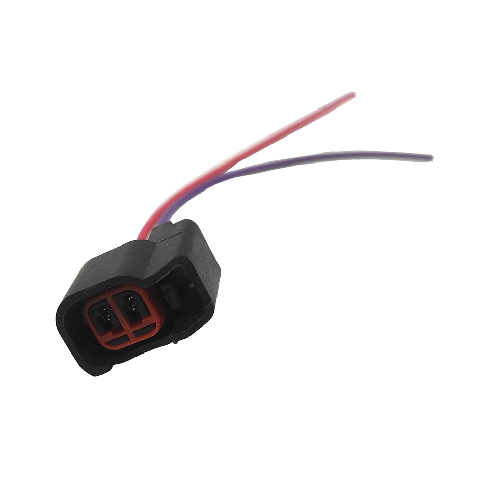 RAW-449 2 PIN FUEL INJECTOR CONNECTOR PLUG FOR FORD MAZDA M6M3 PENTIUM 870