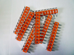 Clavos de acero galvanizado dobles 3*19, gruesos, antiadherentes, de vástago liso, en rollo, clase 8, para ventanas - Product Image 4