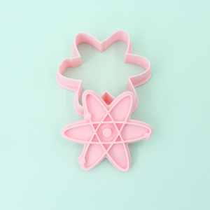 Serie de Ciencia de plástico Doctor 3D molde de galletas de dibujos animados cortadores de galletas lámpara DIY ecológica arcilla fórmula química impresa - Product Image 5