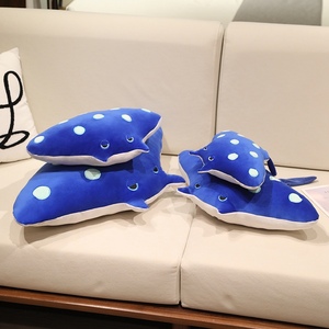 Peluche de poisson-diable de dessin animé, coussin décoratif, cadeau pour petite amie à l'anniversaire - Product Image 5