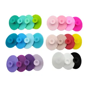 Wholesale Multifunction Face Skin Cleansing Massage Scrubbers Exfoliator Brush Silicone Facial Brush