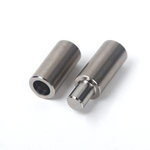 Charnière de porte en acier inoxydable robuste au design moderne, axe de porte cylindrique Ciel et Terre pour meubles de salon - Product Image 1