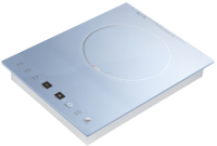 Table de cuisson à induction électrique portable et encastrable 2200W à commande tactile, brûleur unique, design fin