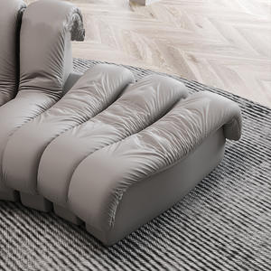 Canapé design ATUNUS Luxe Unique De Sede DS 600, <span class=keywords><strong>serpent</strong></span> en cuir noir, courbe modulaire, canapé sectionnel, ensemble - Product Image 3