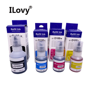 Kits de Recarga de Tinta a Base de Tinte para Botellas BTD100 Compatibles con las Impresoras <span class=keywords><strong>Brother</strong></span> DCP-T535DW DCP-T580DW DCP-T583DW DCP-T780DW - Product Image 1